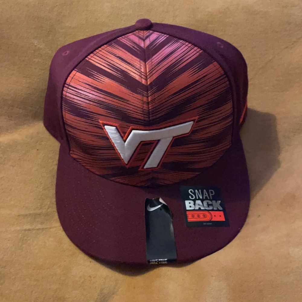 New Virginia Tech Burgundy Cap